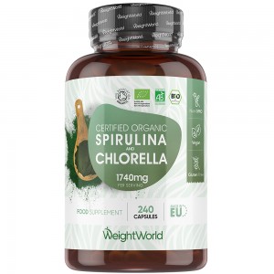 Økologisk Spirulina & Chlorella