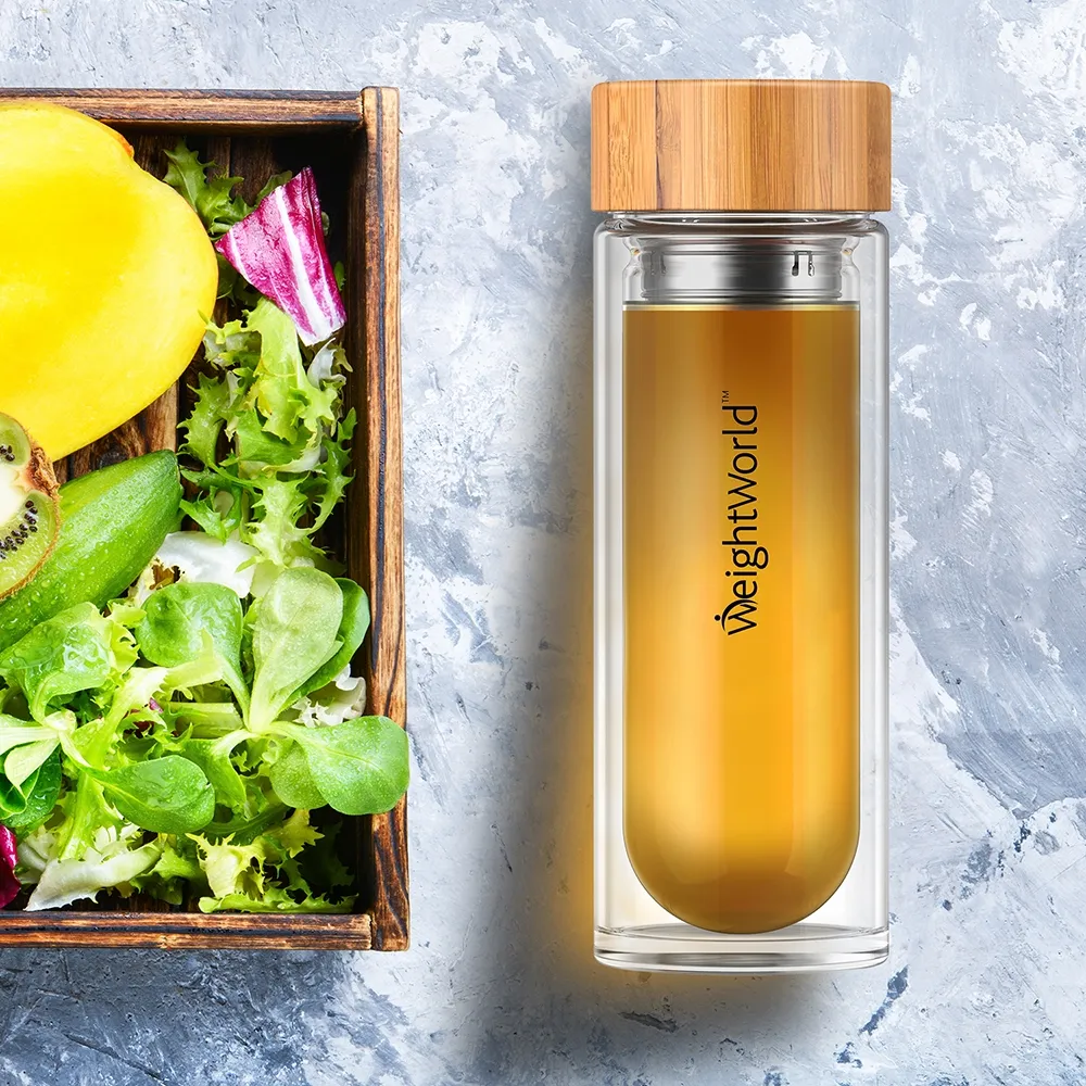 Teflaske med Filter & Thermo