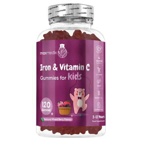 Jern og C-Vitamin Gummies til børn