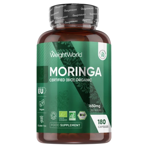Økologisk Moringa Kapsler
