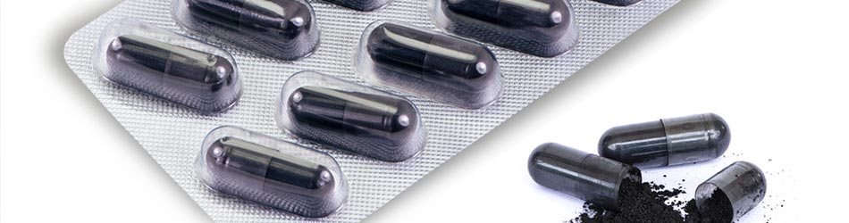 Aktivt kul kan fås i forskellige former, blandt andet i kapselform eller i pulverform. Aktivt kul kan fås i forskellige former, blandt andet i kapselform eller i pulverform.